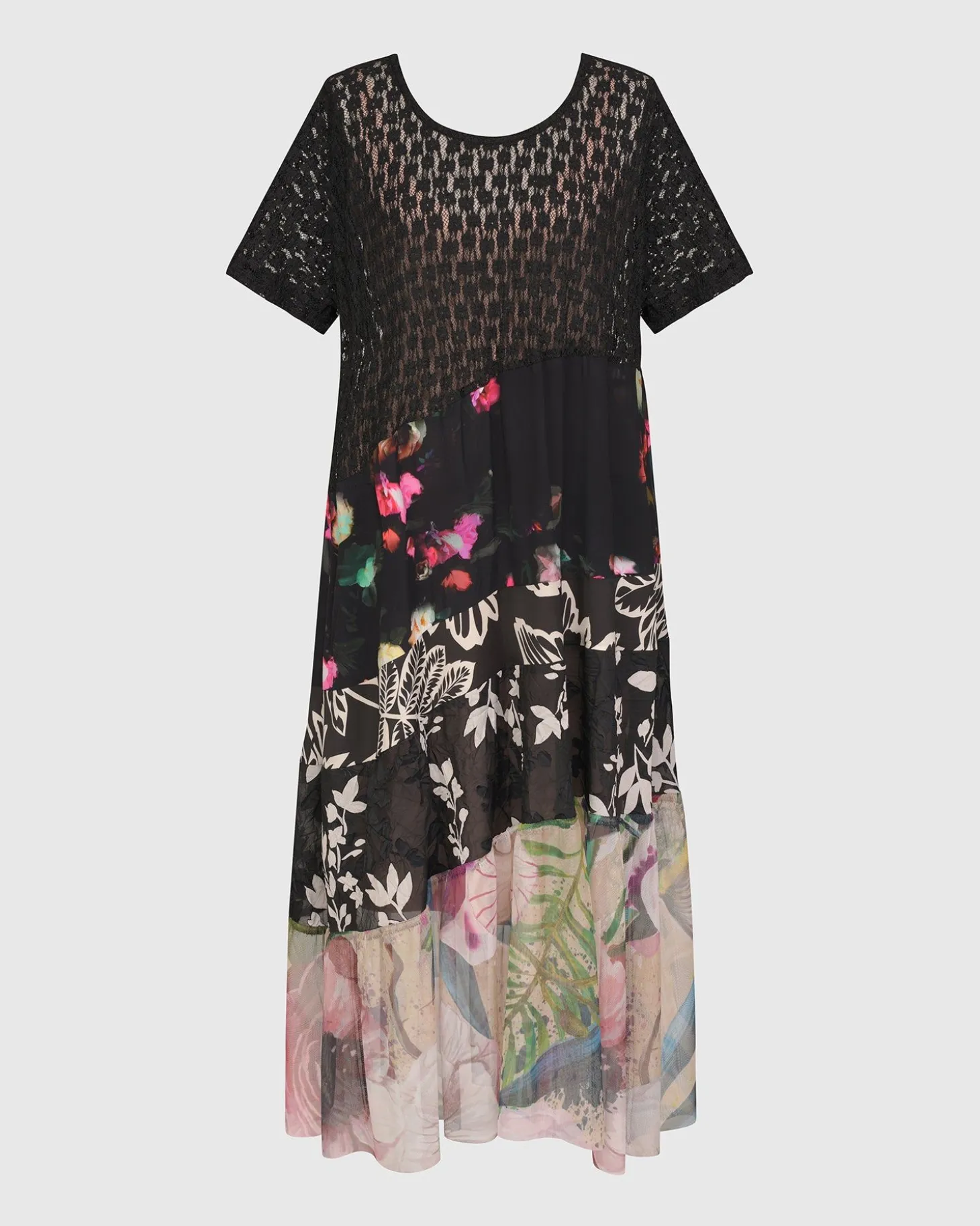 Adaline Tiered Maxi Dress, Floral