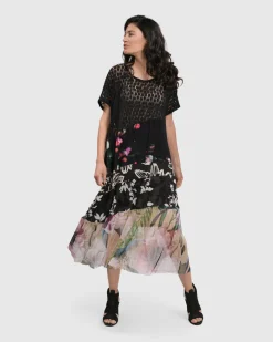 Adaline Tiered Maxi Dress, Floral
