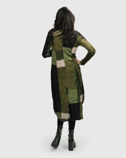 Al Fresco Cocoon Dress, Olive