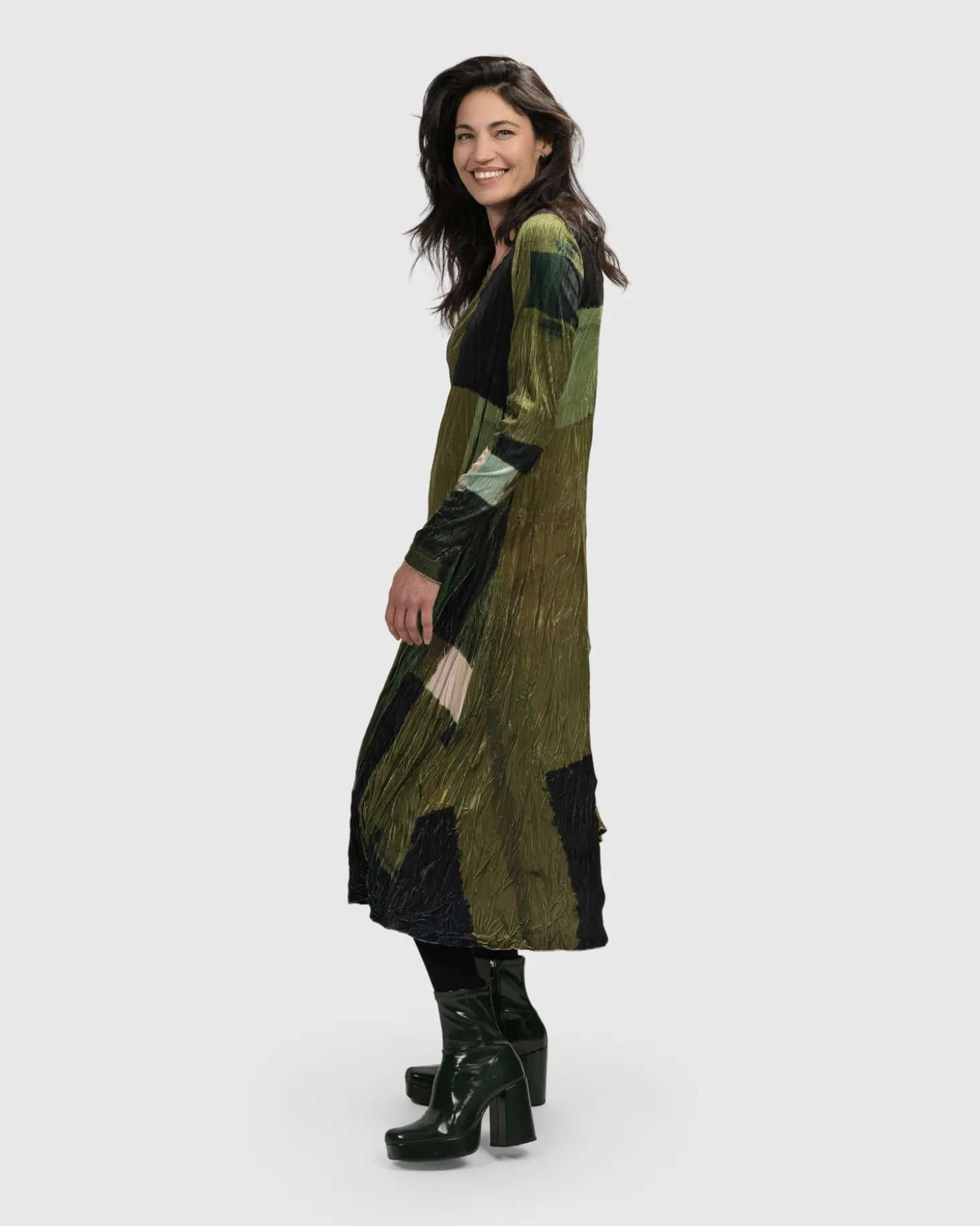 Al Fresco Maxi Dress, Olive