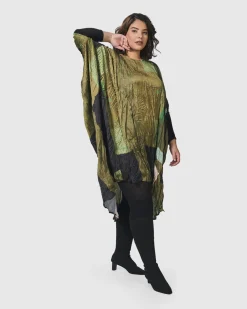 Al Fresco Muumuu Dress, Olive