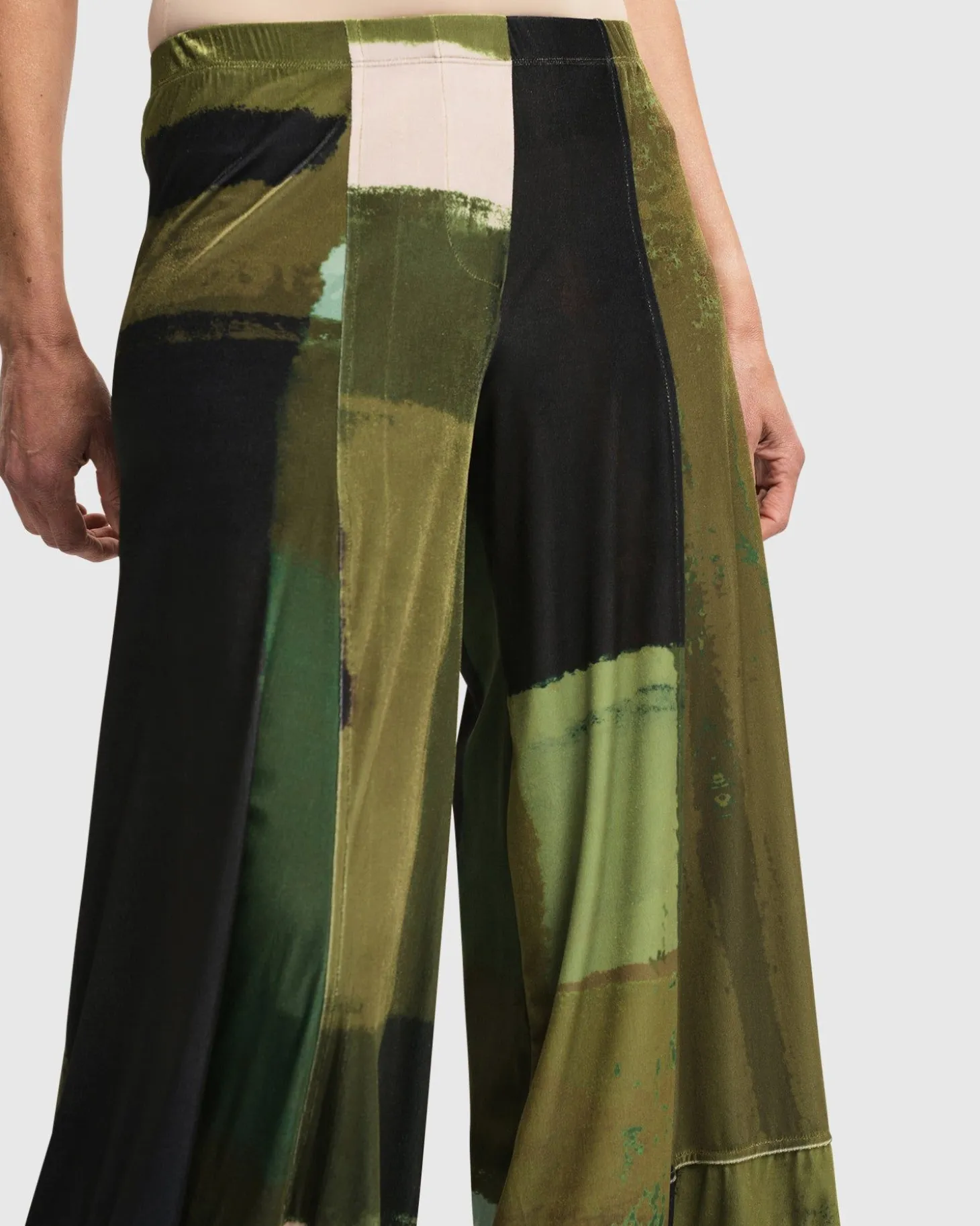 Al Fresco Punto Pants, Olive