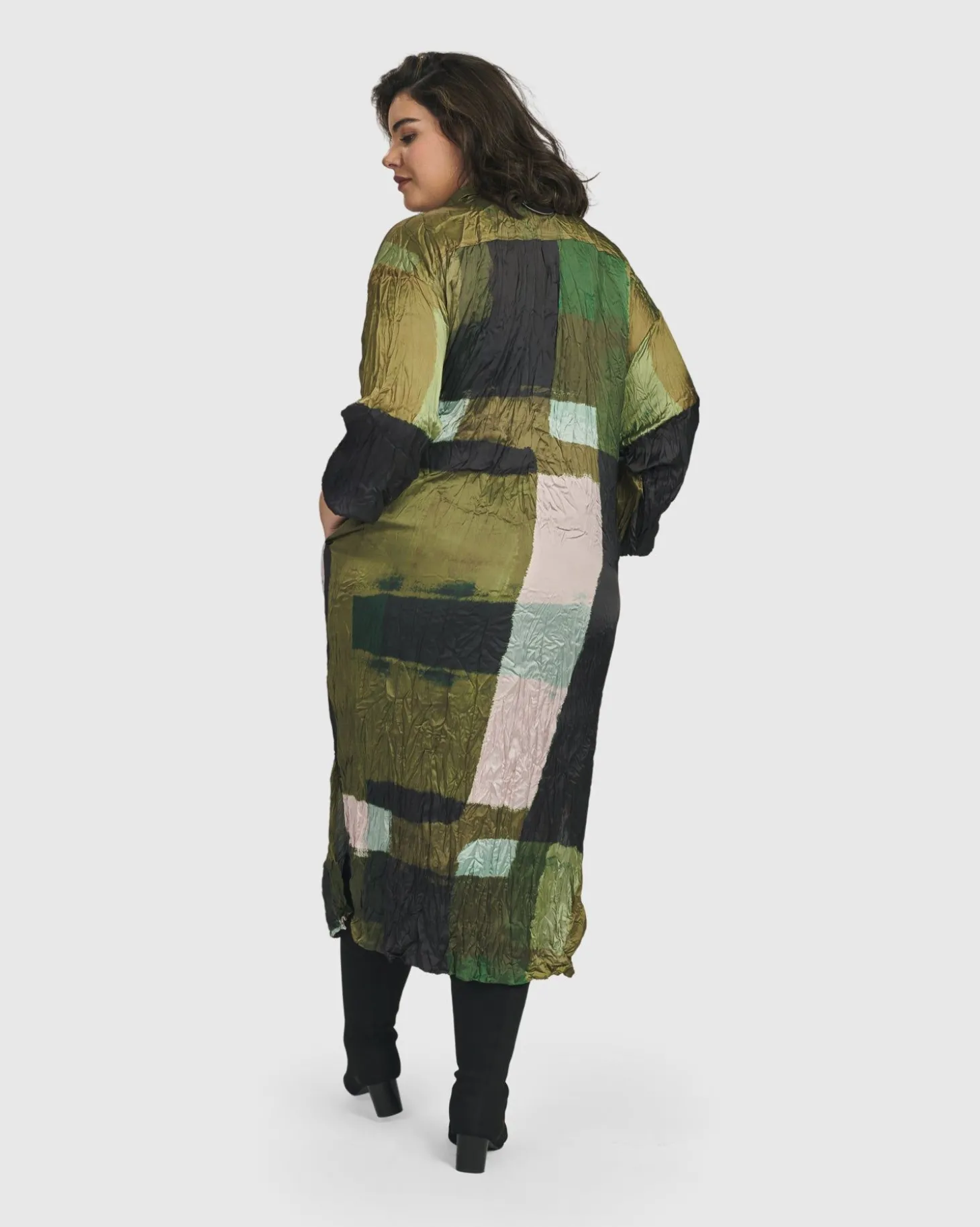Al Fresco Shirt Dress, Olive