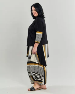 Ani Sleeveless Tunic Top, Stripes