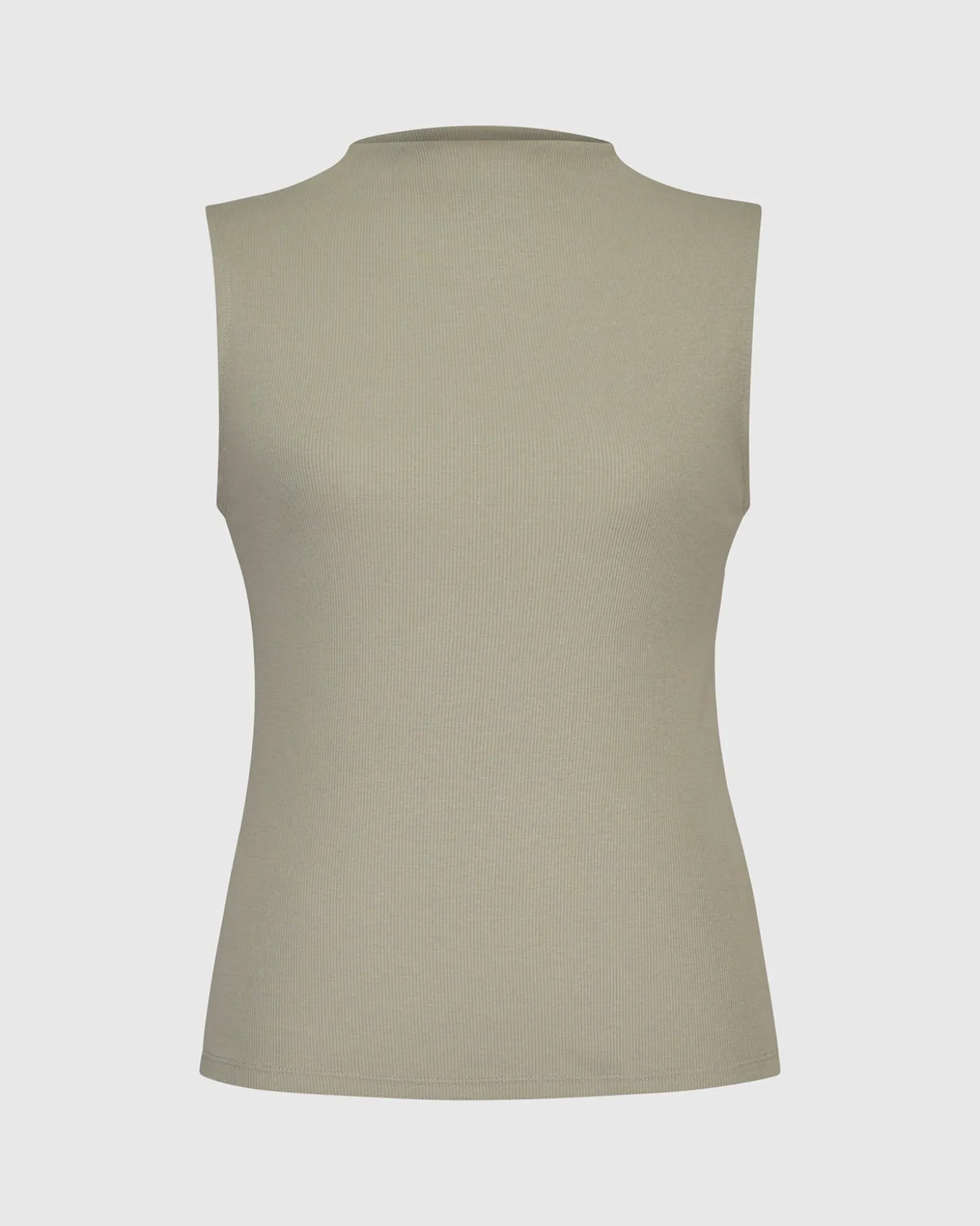 Asana High-Neck Top, Nature
