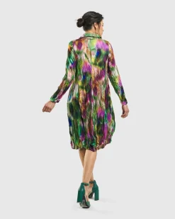 Aurora Wonderful Pocket Dress, Watercolor