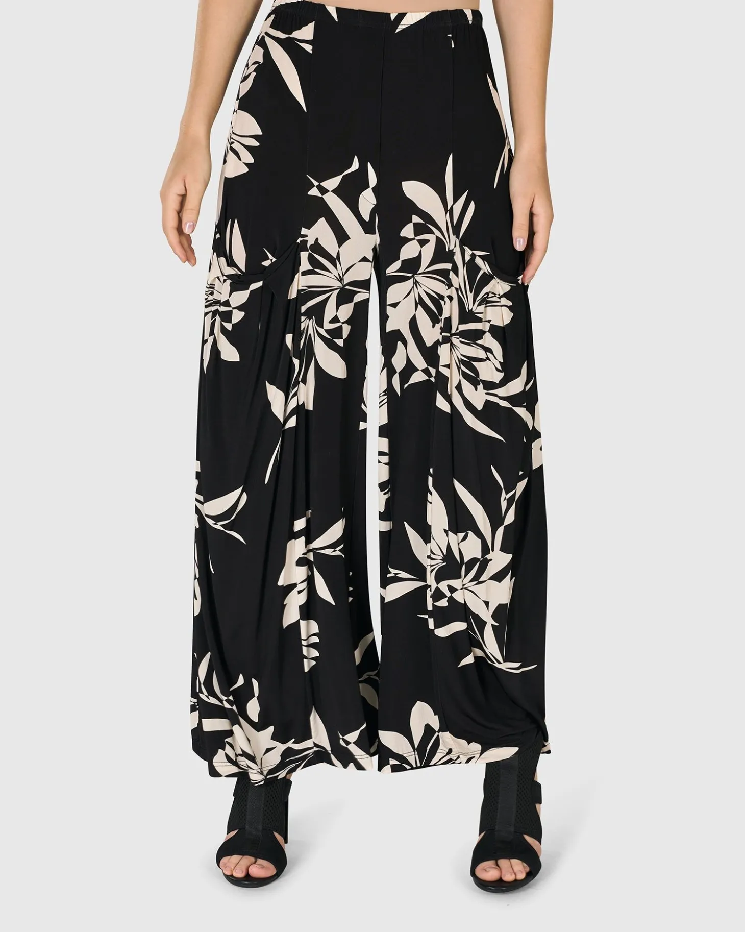 Benedetta Palazzo Pants, Floral