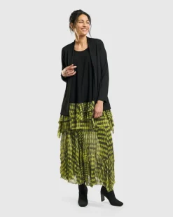 Bohemia Swing Skirt, Yellow