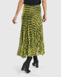 Bohemia Swing Skirt, Yellow