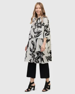 Botanica Oversized Babydoll Top, Lilly
