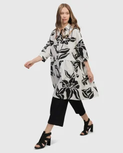 Botanica Oversized Babydoll Top, Lilly