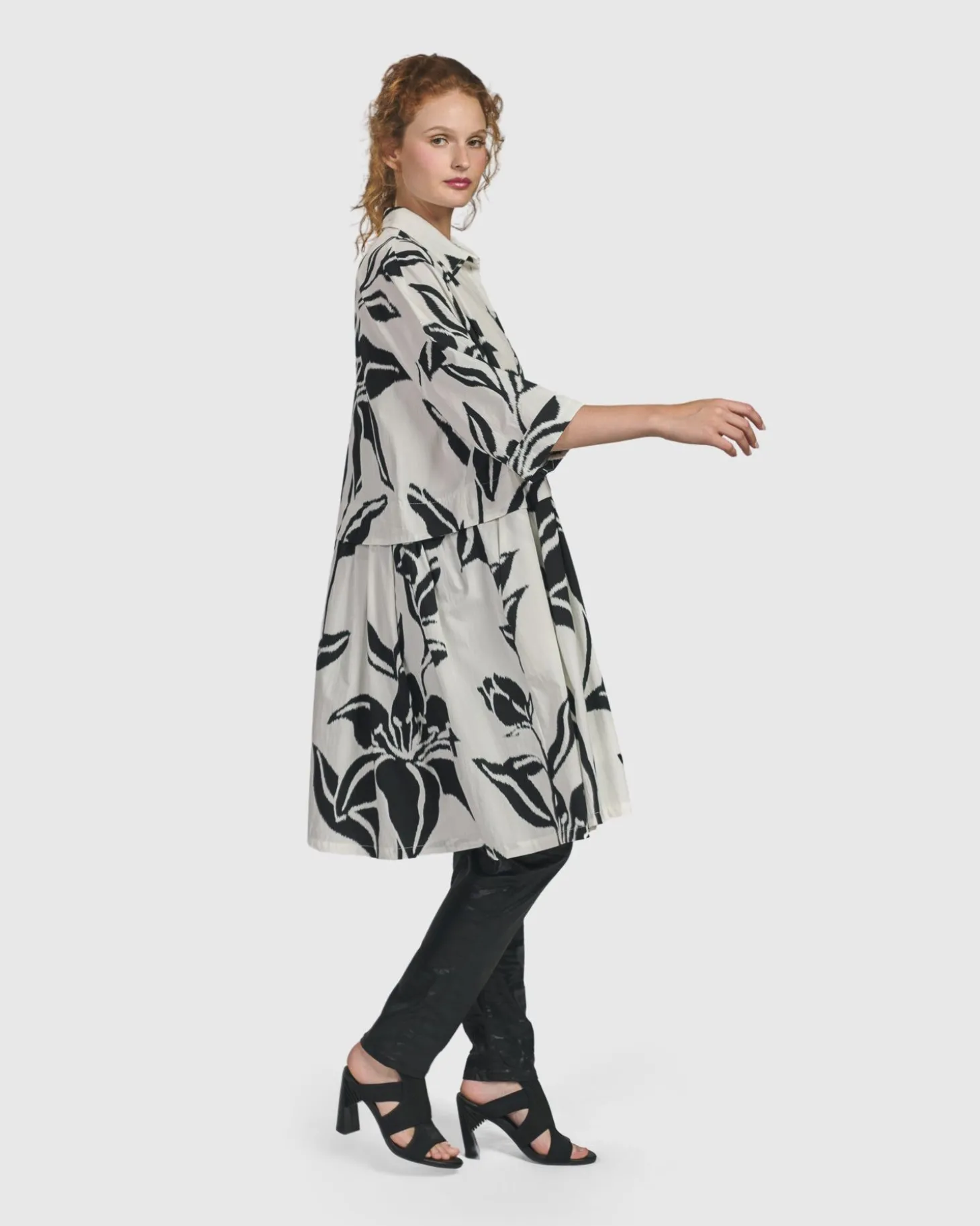 Botanica Oversized Babydoll Top, Lilly