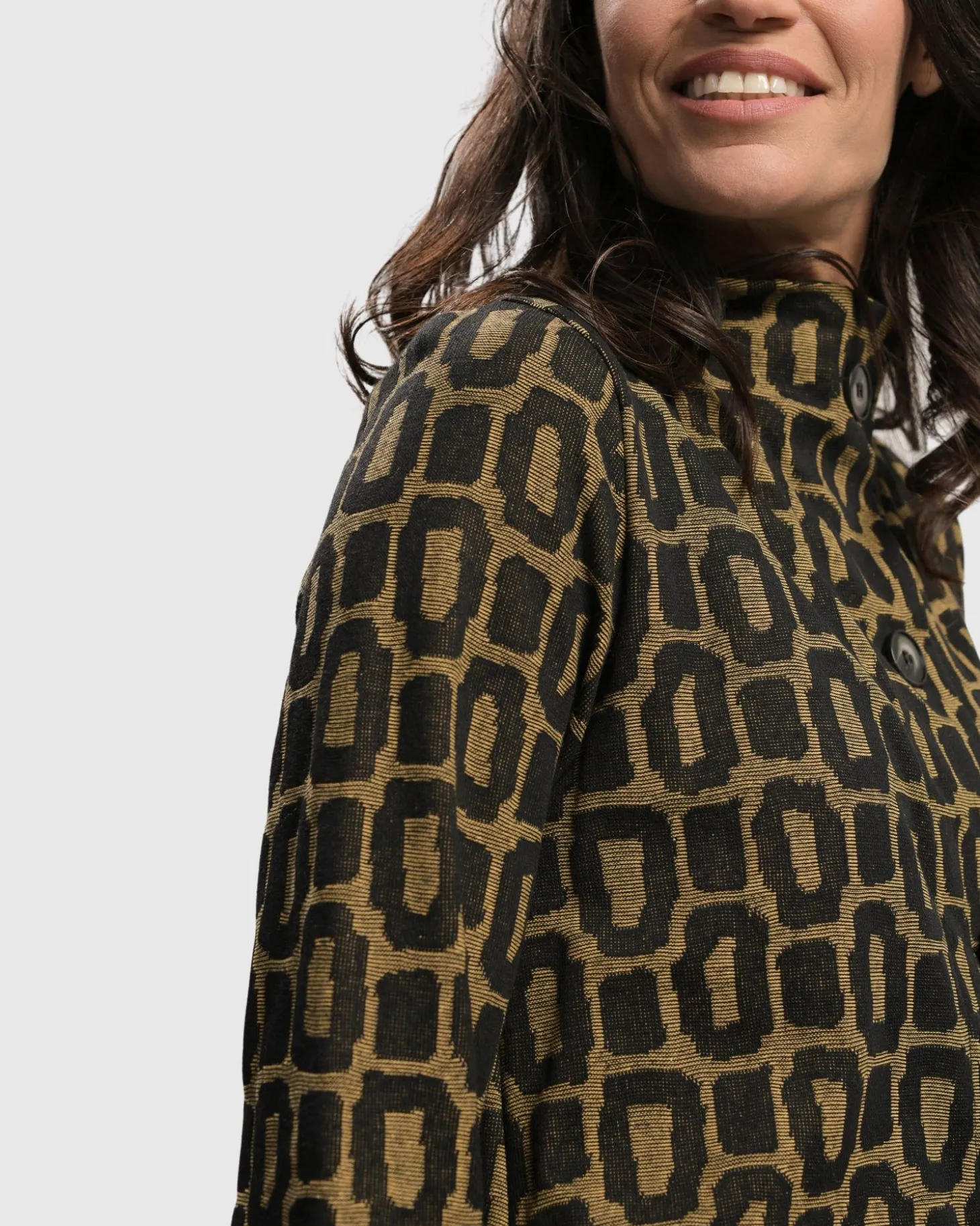 Boutique Swing Jacket, Ochre