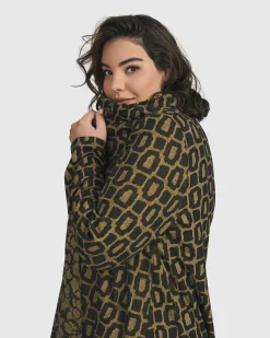Boutique Swing Jacket, Ochre