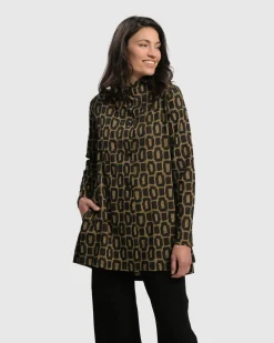 Boutique Swing Jacket, Ochre