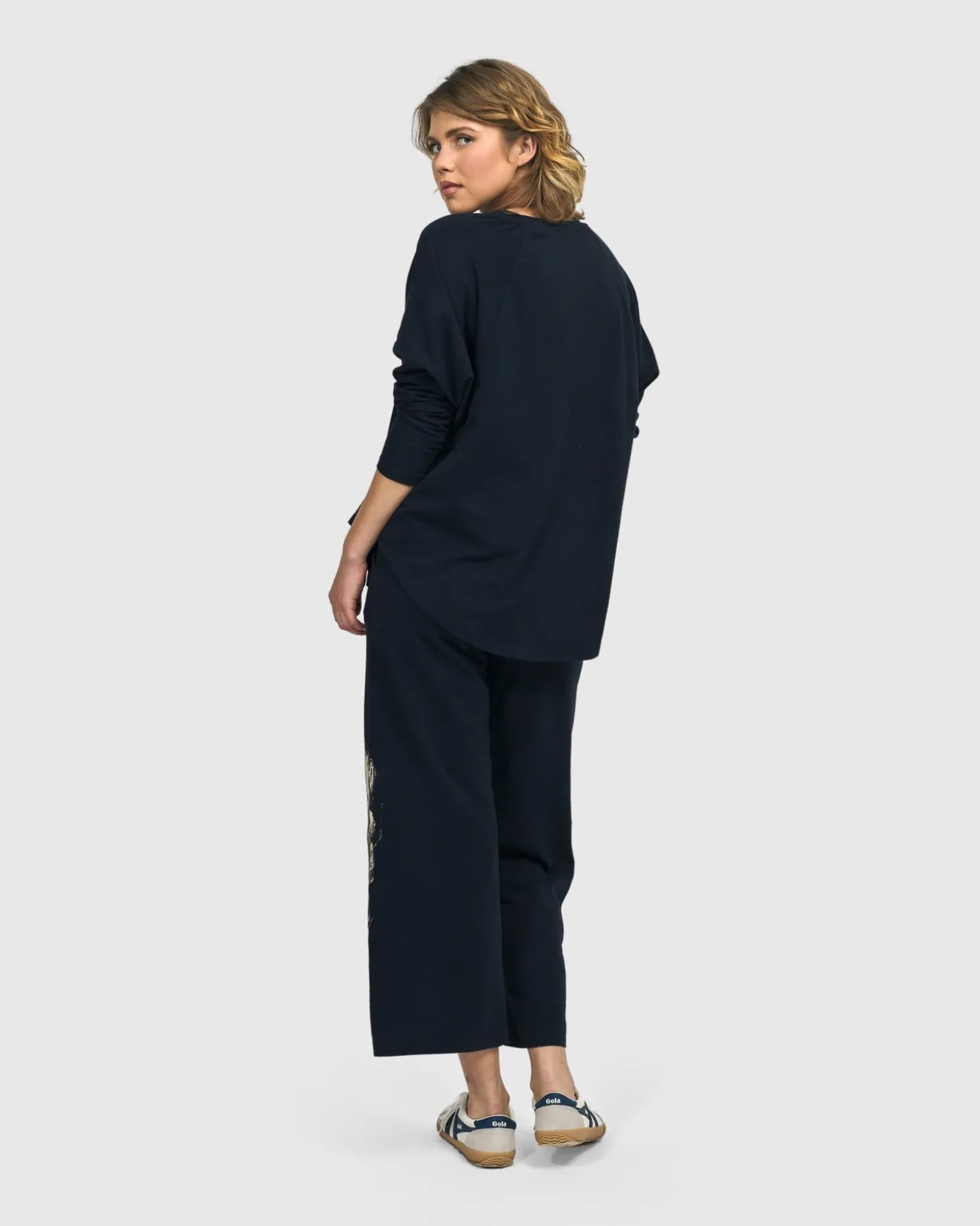 Calumet Relaxed Top, Navy