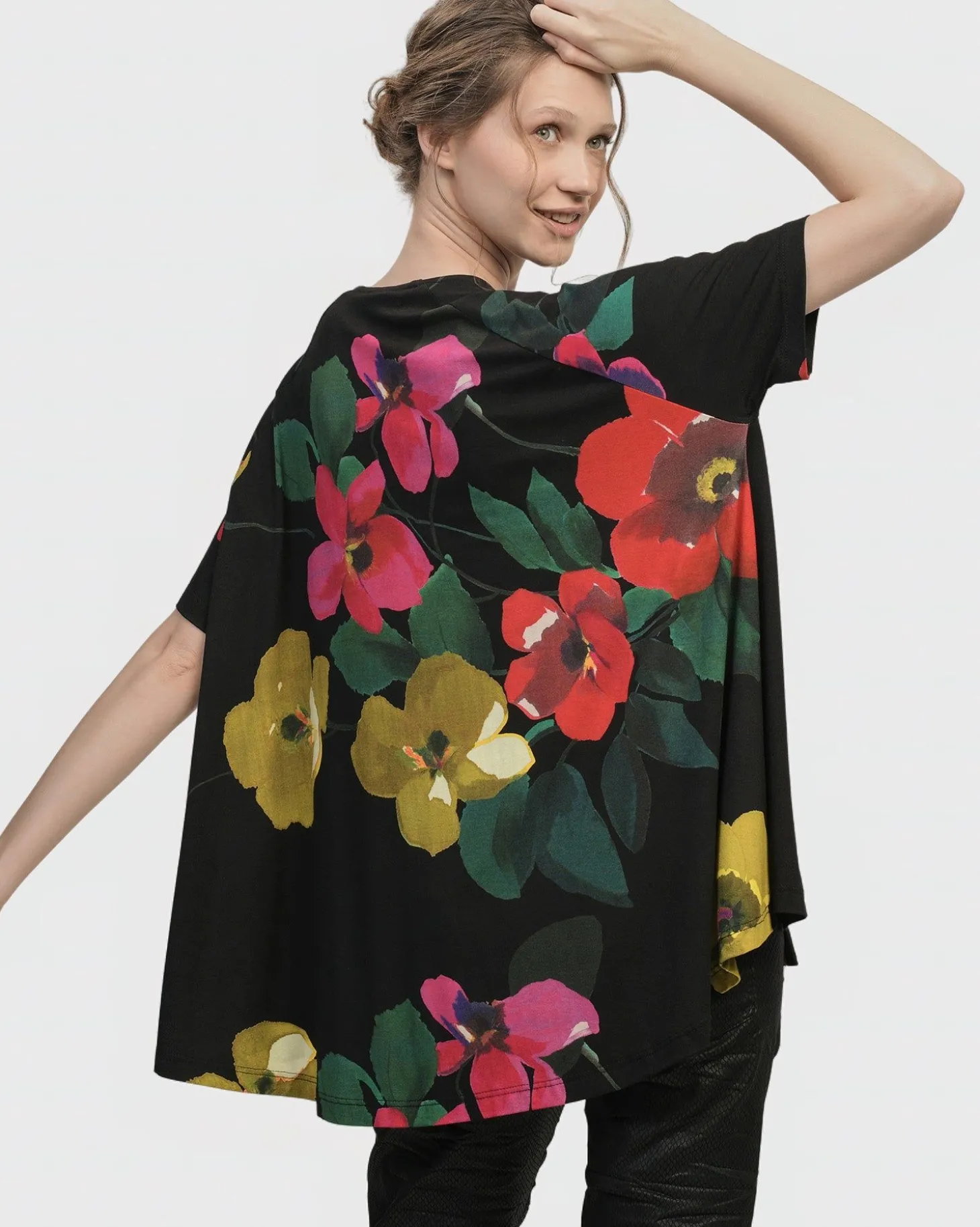 Catalonia Trapeze Top, Garden