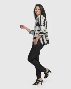 Charisma, Cutaway Boxy Top, Grunge