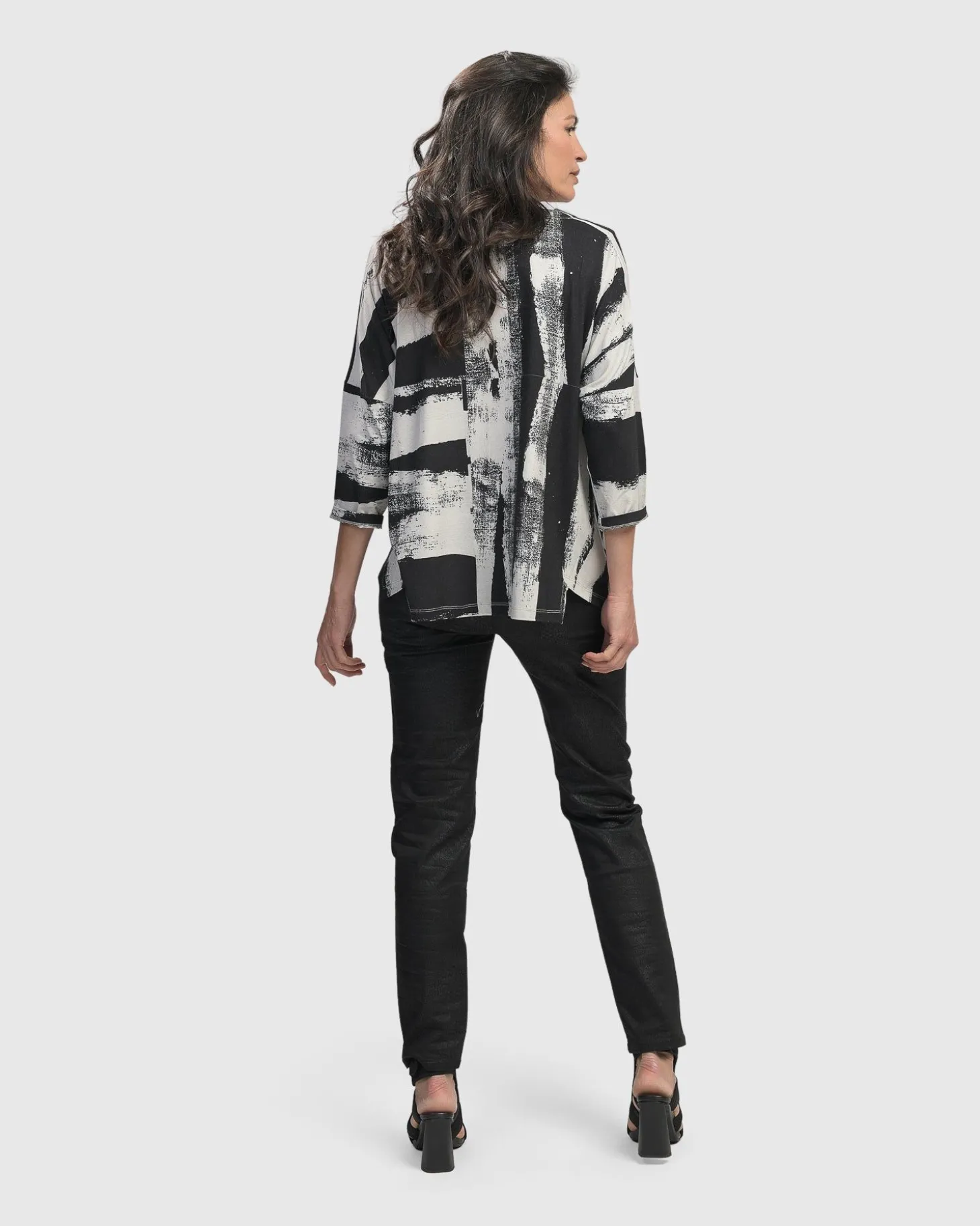 Charisma, Cutaway Boxy Top, Grunge
