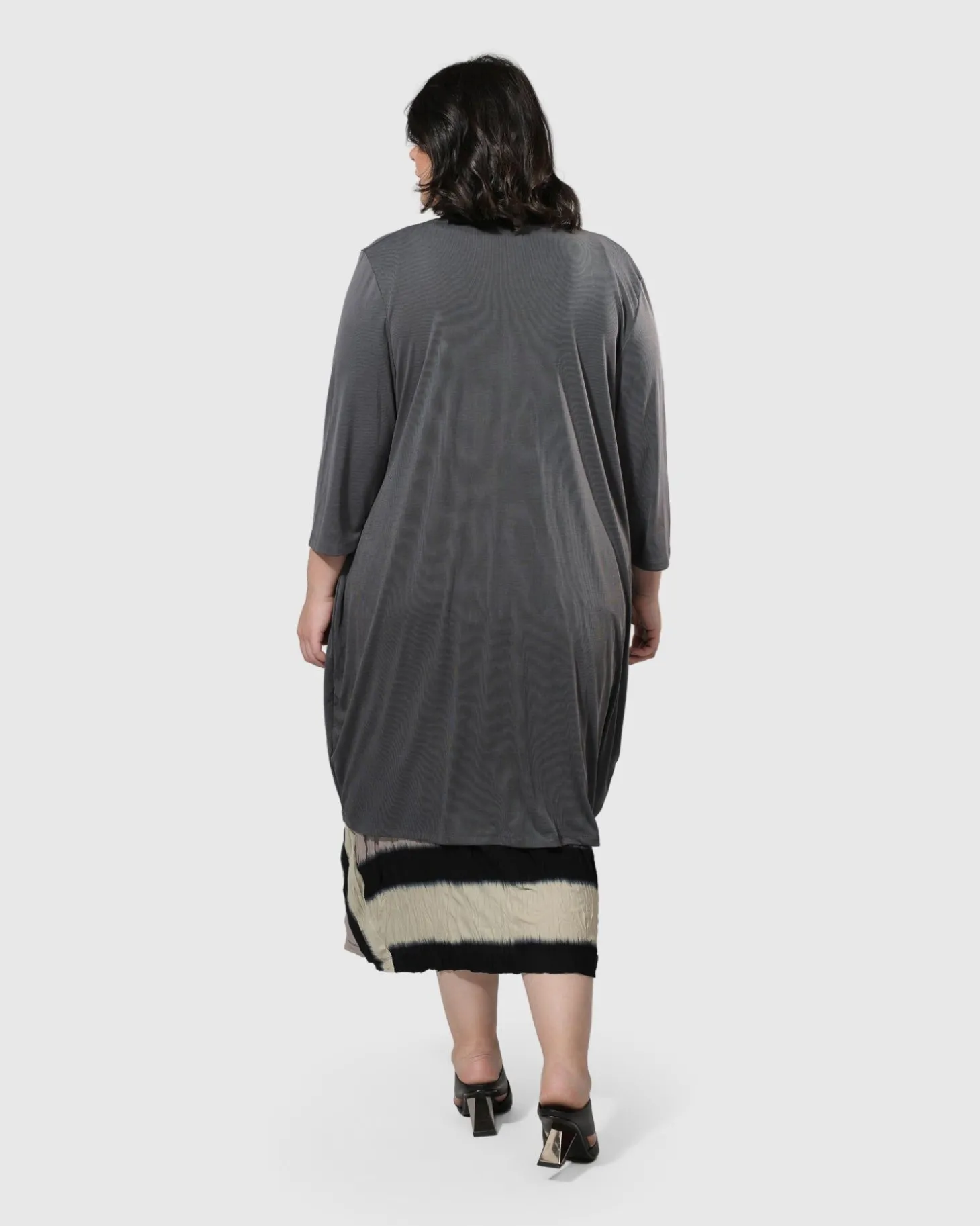 Charlie Crinkle Tank Dress, Stripe