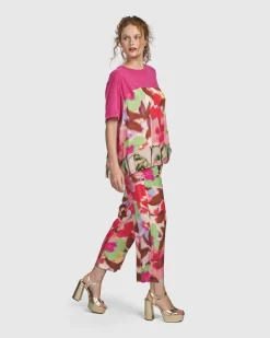 Cherry Blossom Pants, Blush