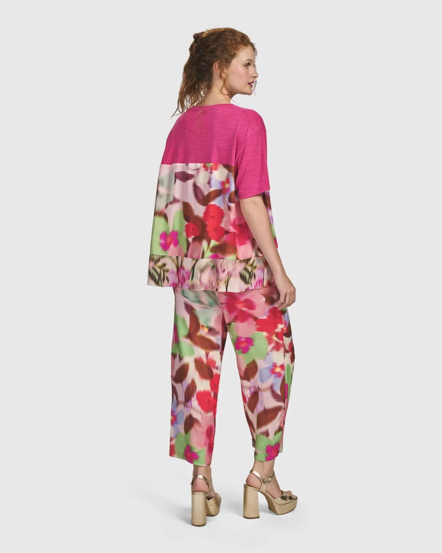 Cherry Blossom Pants, Blush