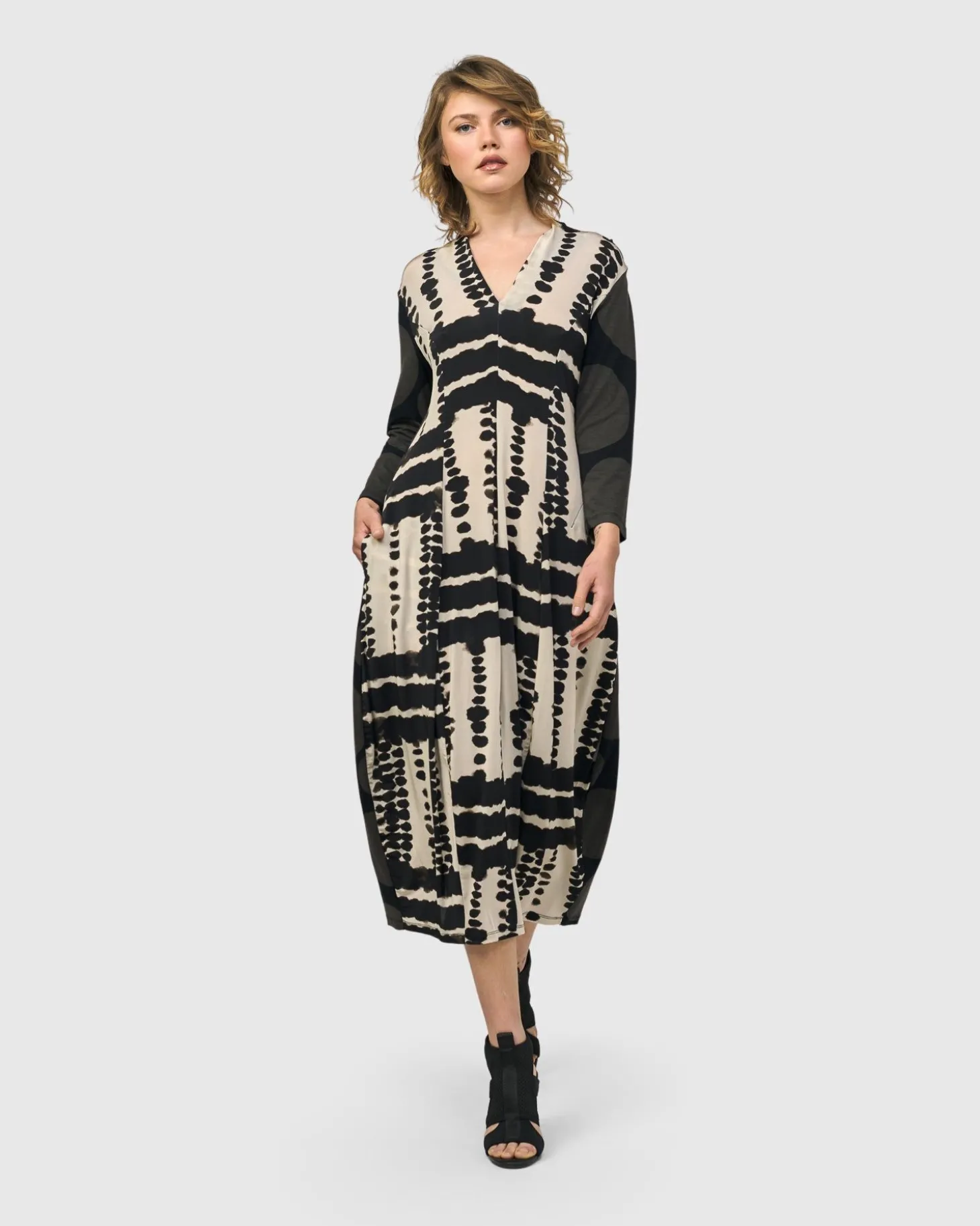 Chicha Cocoon Dress, Savanna