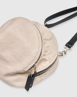 Circle Canteen Bag, Ivory