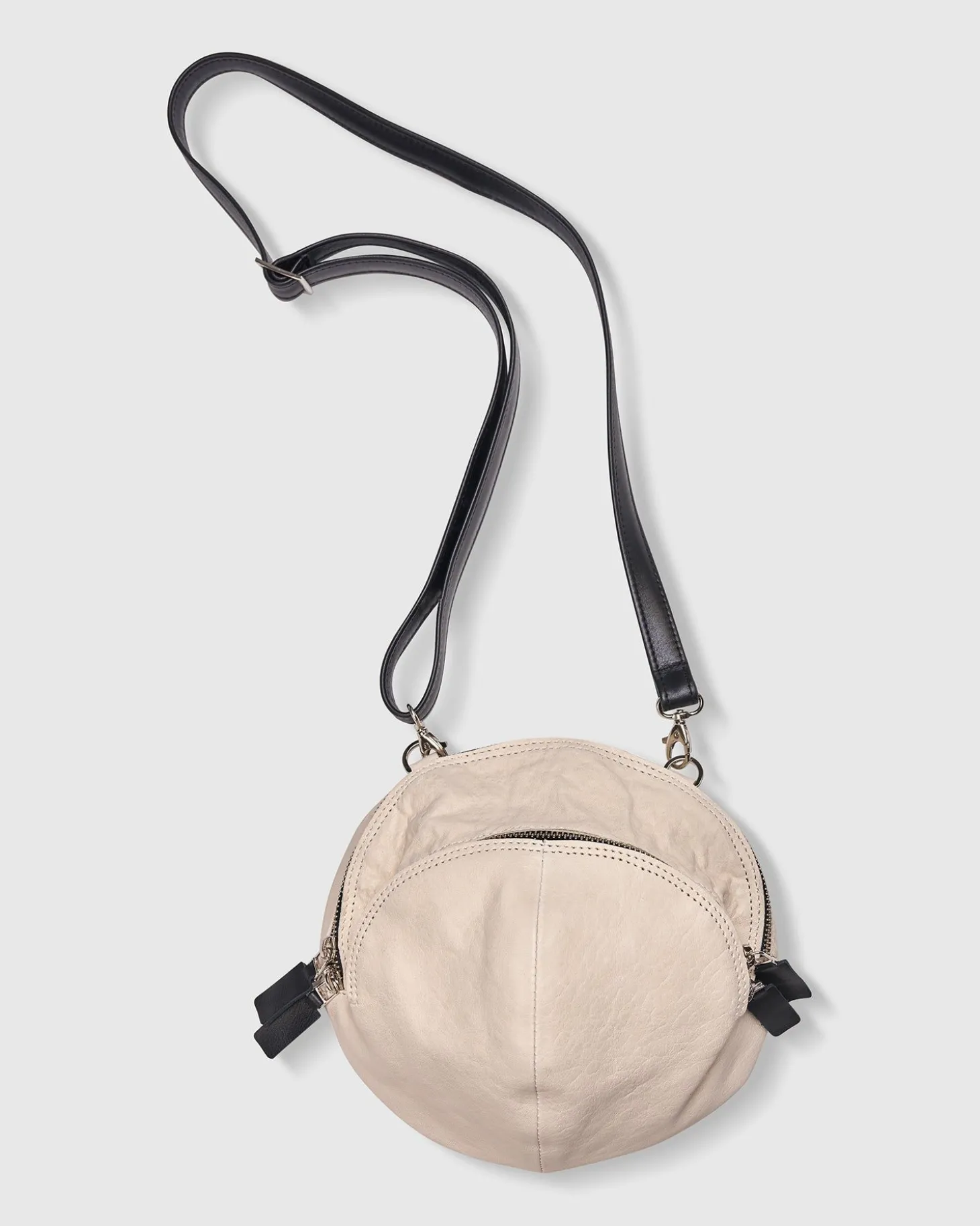 Circle Canteen Bag, Ivory