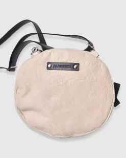 Circle Canteen Bag, Ivory