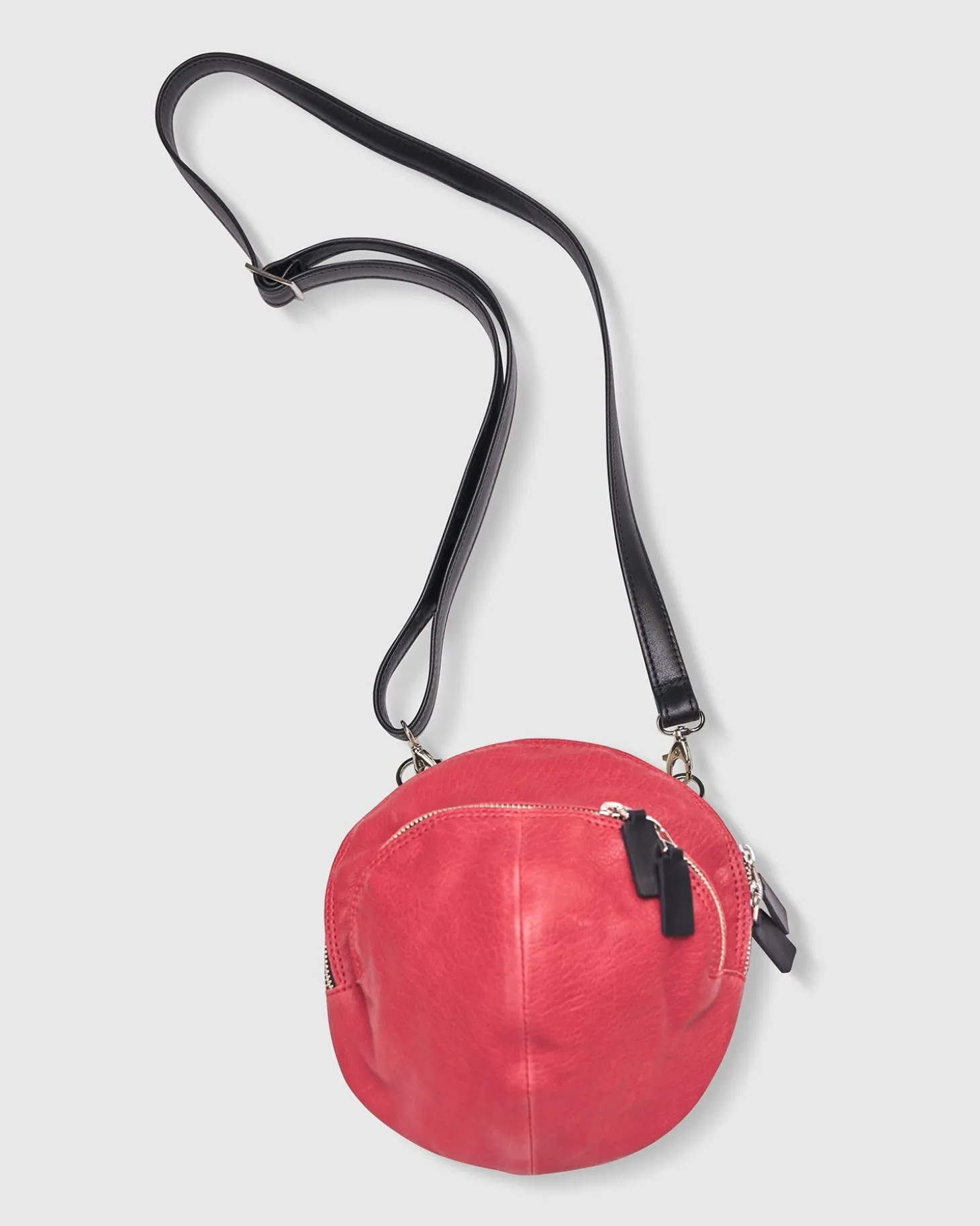 Circle Canteen Bag, Vermillion