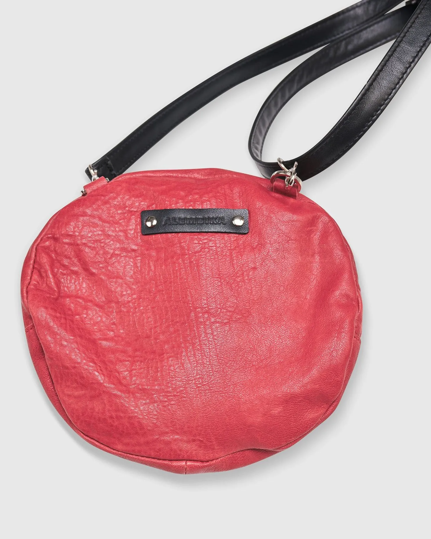 Circle Canteen Bag, Vermillion