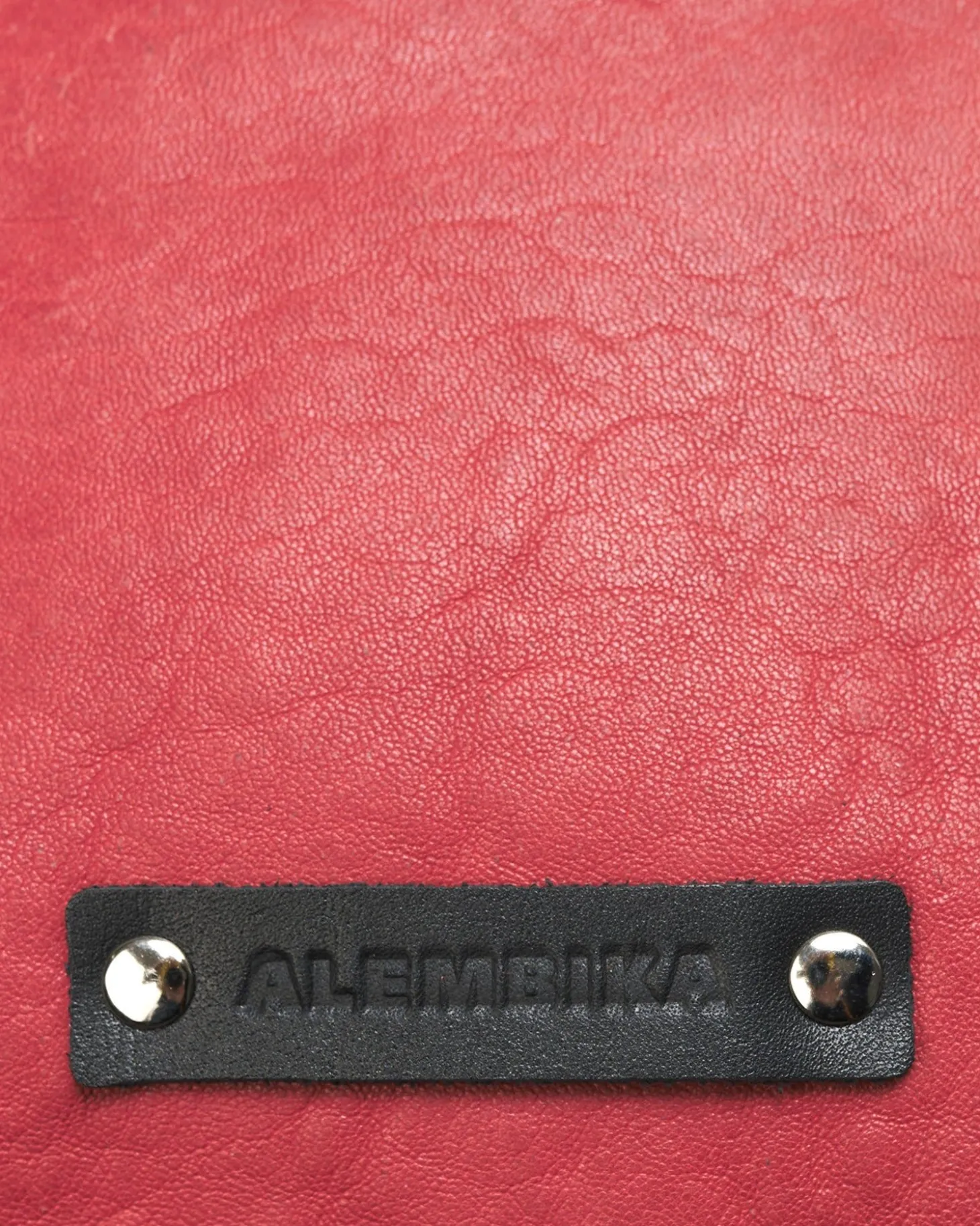 Circle Canteen Bag, Vermillion