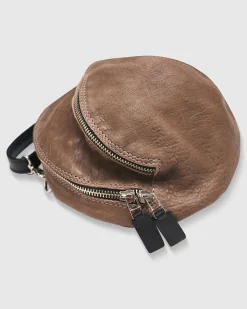 Circle Canteen Bag, Wood
