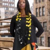 Coin Necklaces - Duo - Large (Yellow/Black)