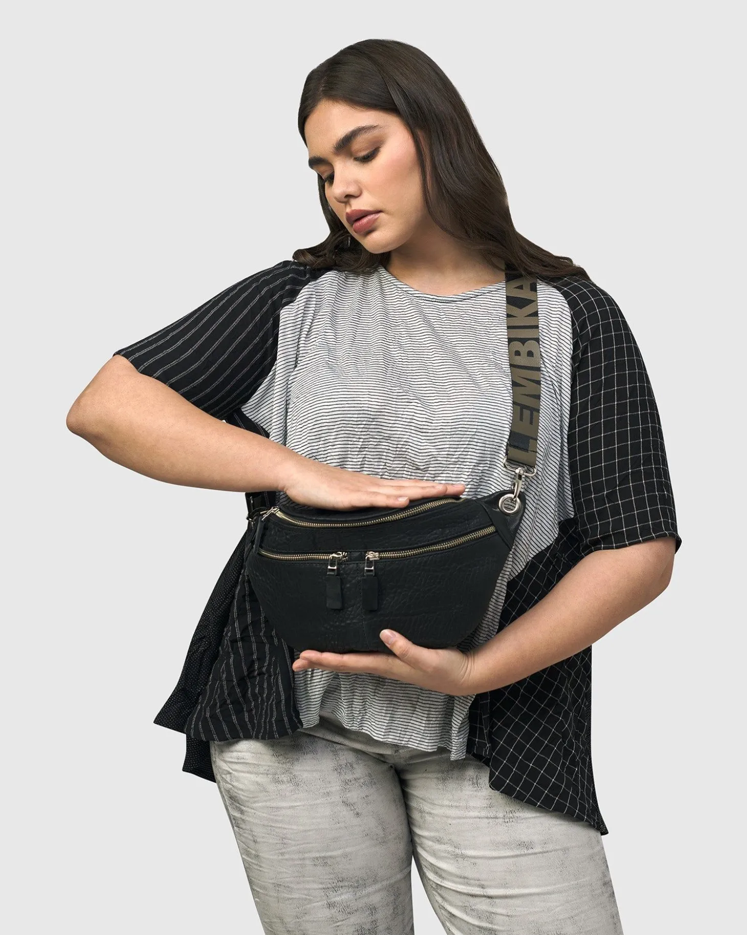Crossbody Sling Bag, Black