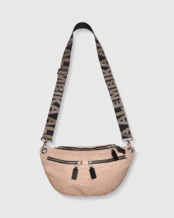Crossbody Sling Bag, Nude
