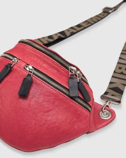 Crossbody Sling Bag, Vermillion