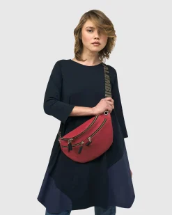 Crossbody Sling Bag, Vermillion