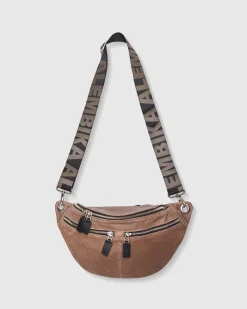 Crossbody Sling Bag, Wood