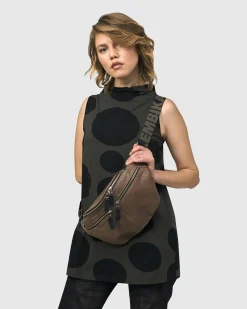 Crossbody Sling Bag, Wood