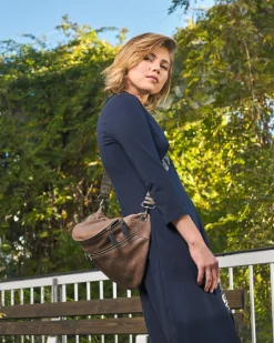 Crossbody Sling Bag, Wood