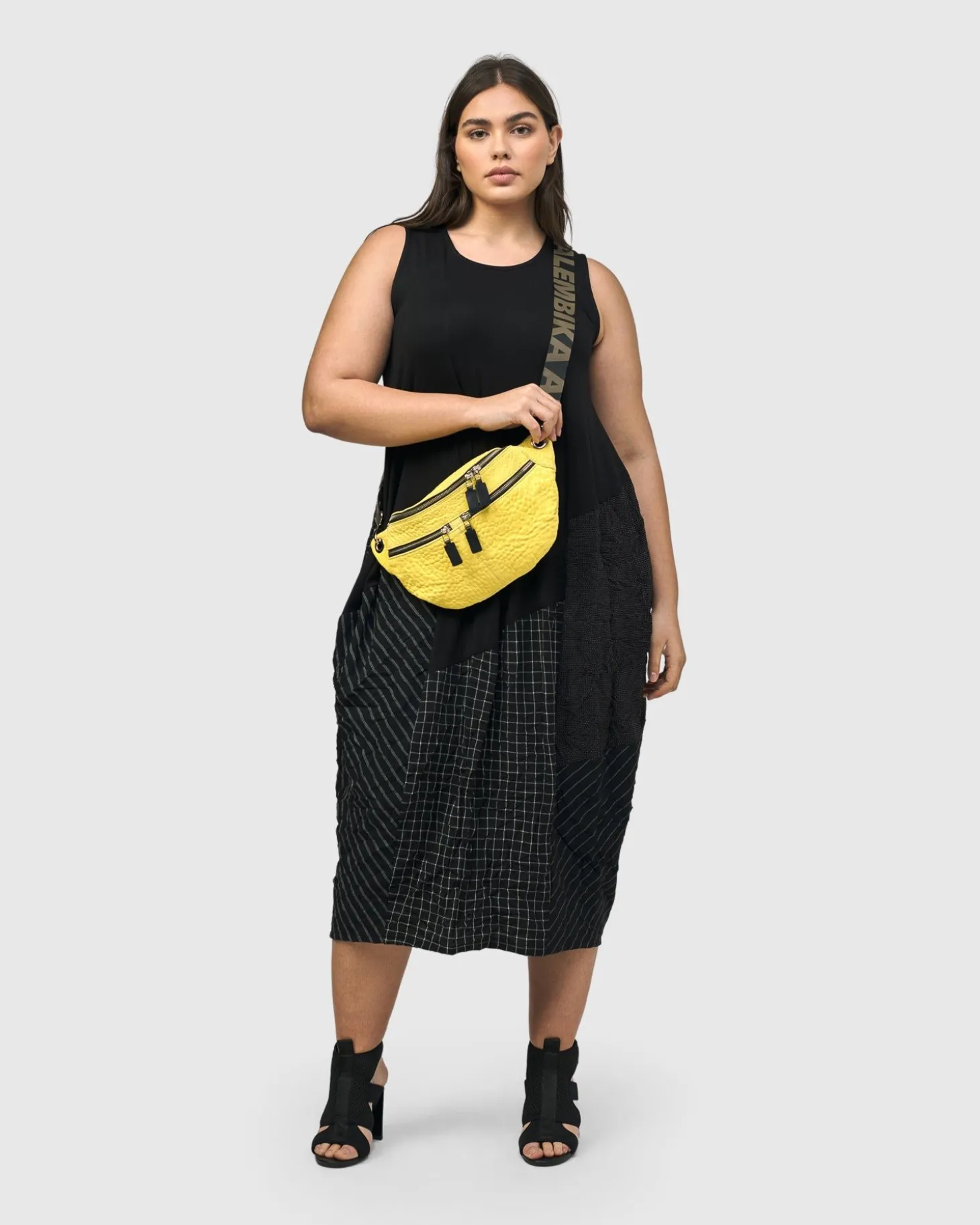 Crossbody Sling Bag, Yellow