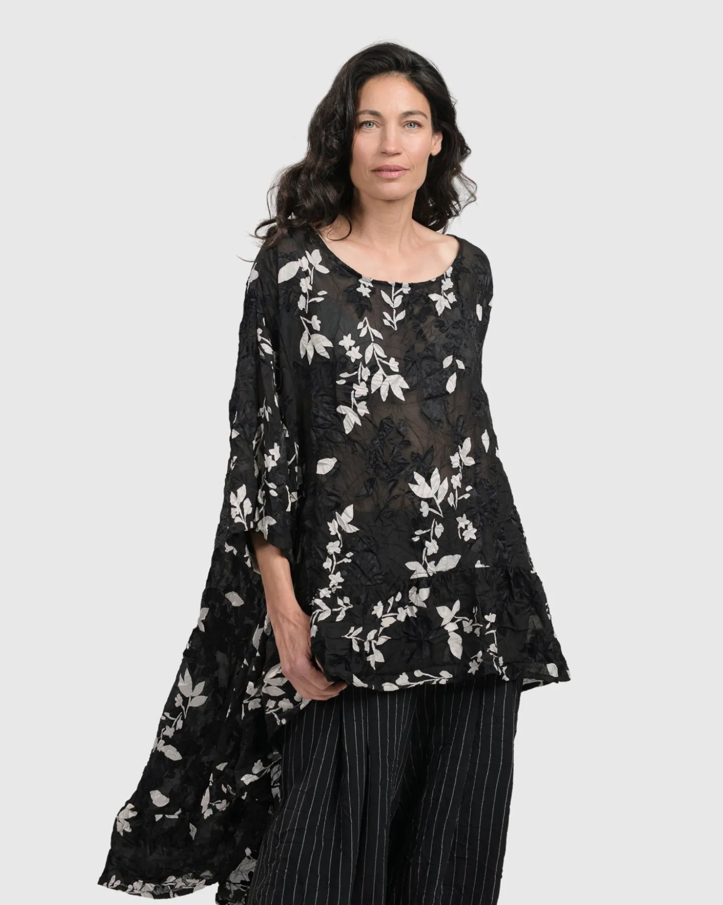 Cultured Club Hi Lo Top, Leaves