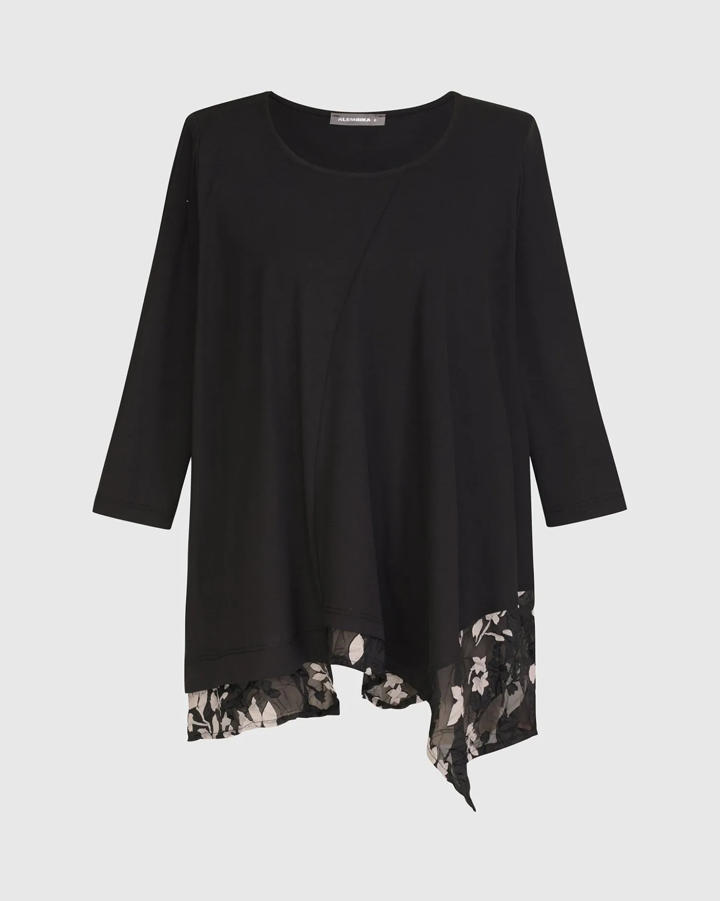 Cultured Club Knit Top, Leaves
