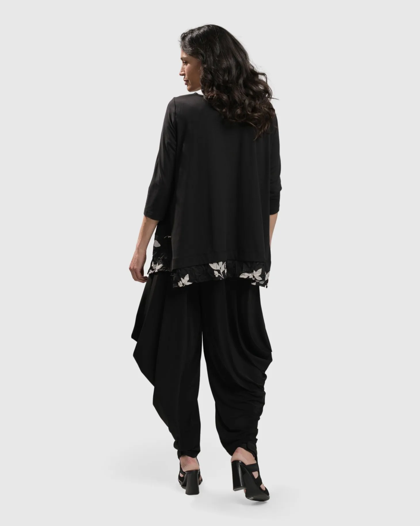 Cultured Club Knit Top, Leaves