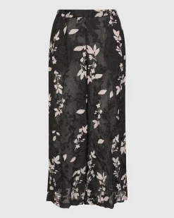Cultured Club Palazzo Pants, Leaves