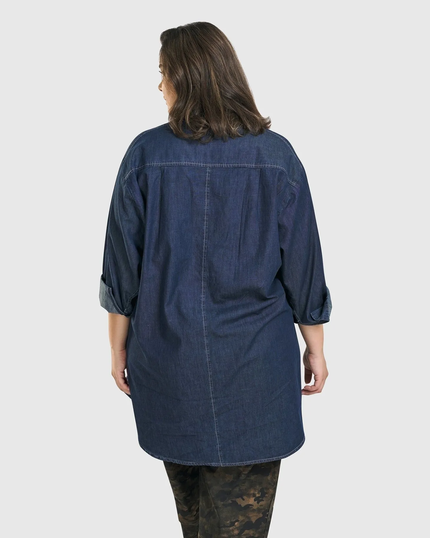 Daniella Tunic Top, Denim