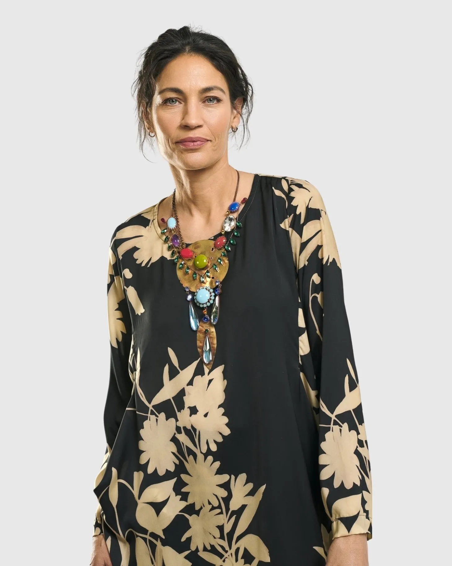 Daylily Tunic Top, Floral