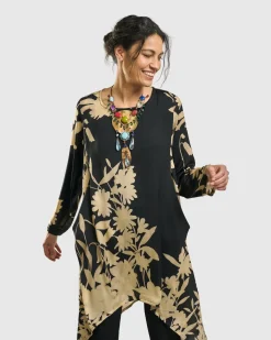 Daylily Tunic Top, Floral